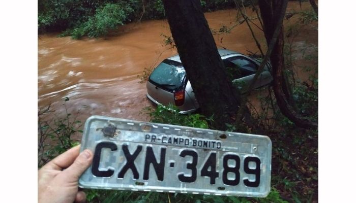 Guaraniaçu – Veículo furtado no Campo Bonito é encontrado na Linha Izolina